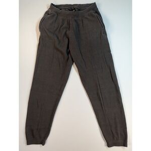 SKIMS Waffle Knit Jogger Pants Brown Thermal Lounge Sweatpants Men's M